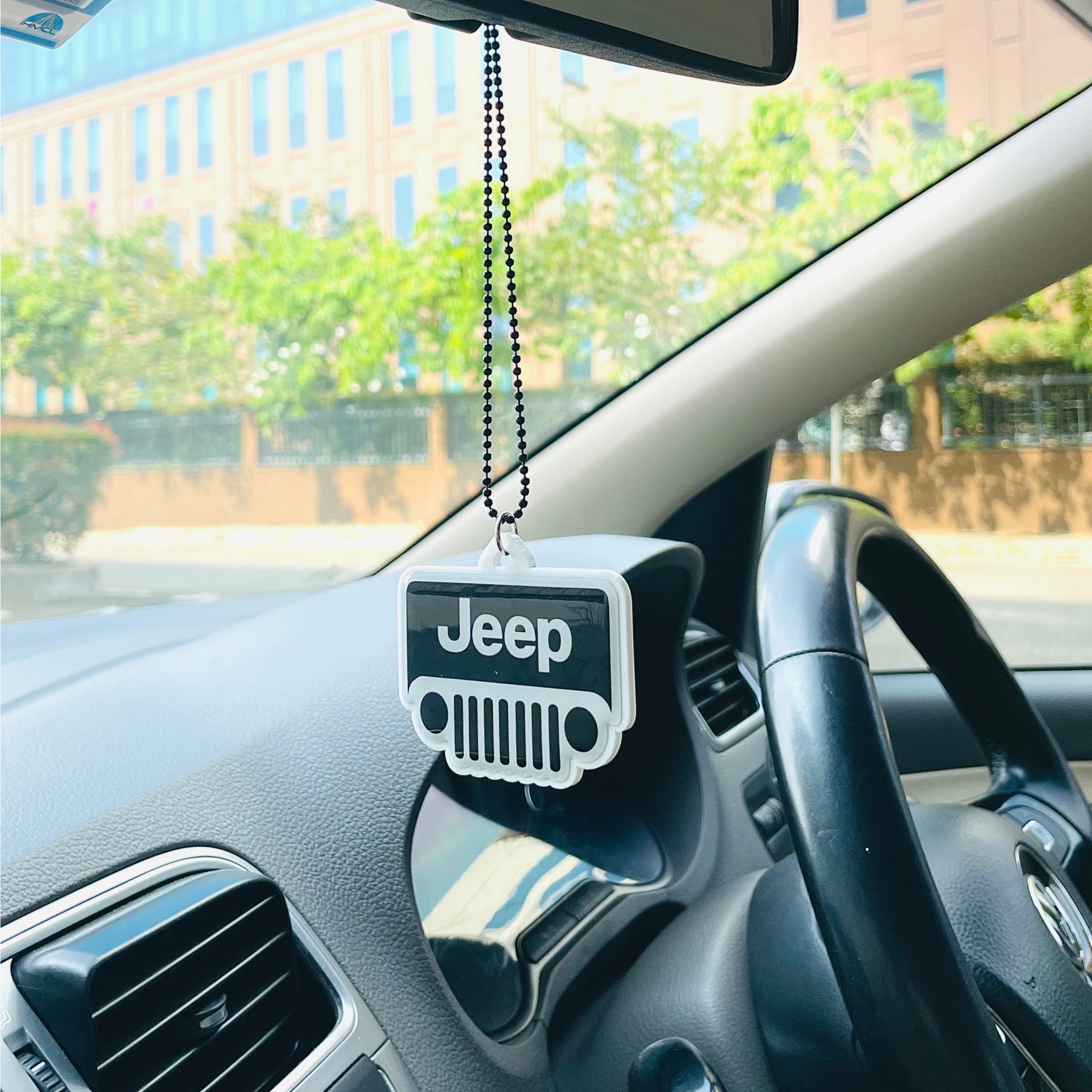 Jeep Head Car Mirror Hanging