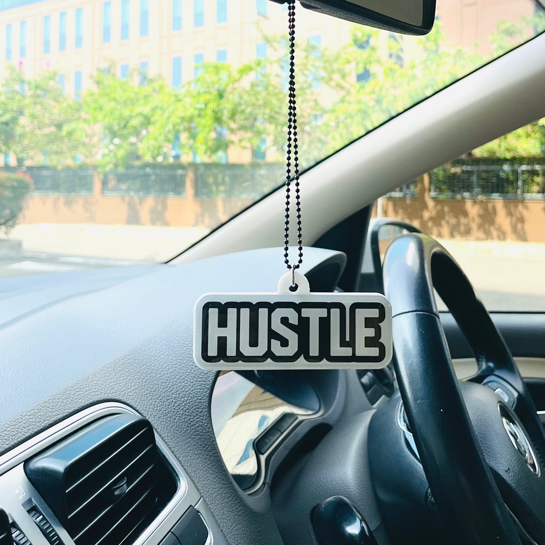 Hustle Car Mirror Hanging