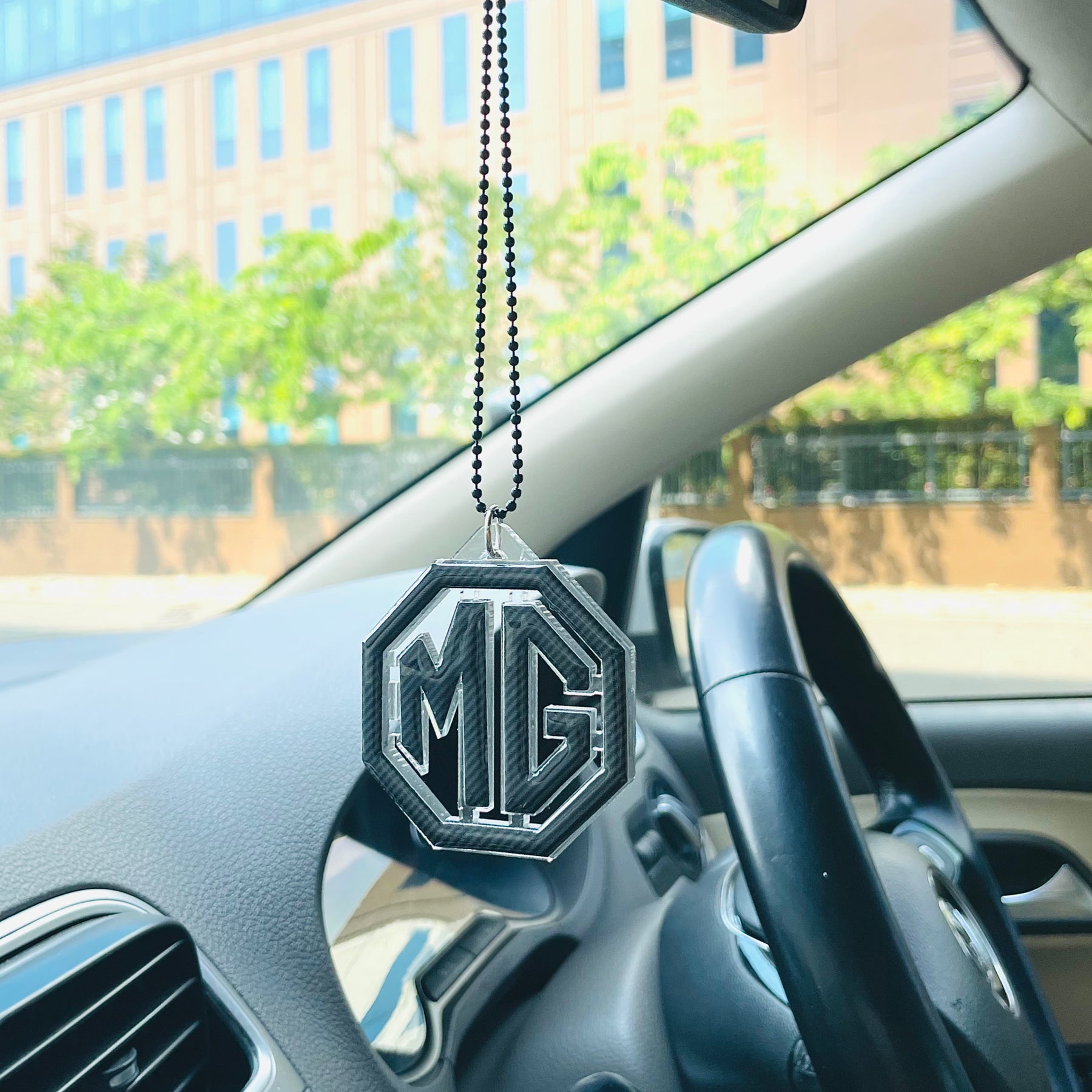 Morris Garage Car Mirror Hanging