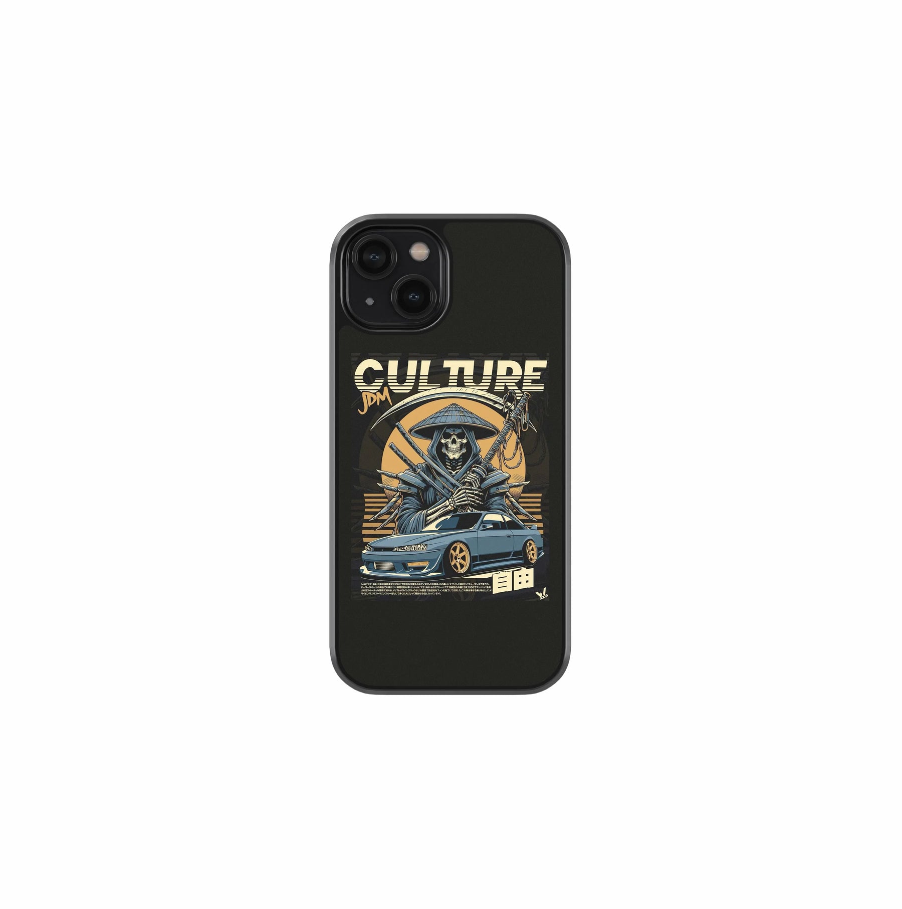 JDM Culture Skull Glass Case