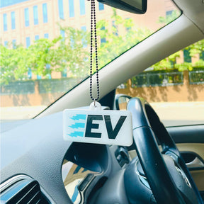 EV Sign Car Mirror Hanging