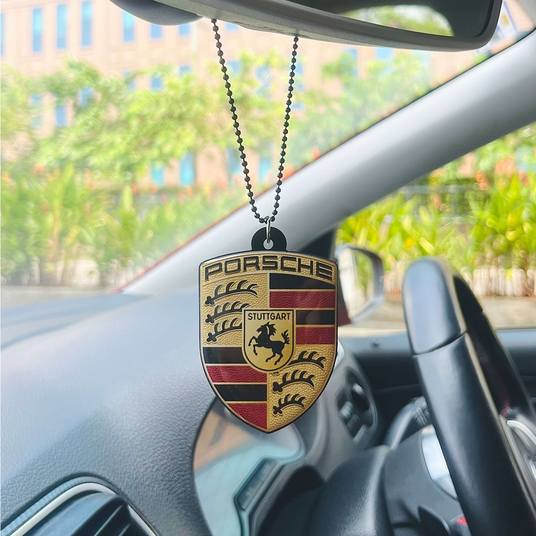 Porsche Car Mirror Hanging