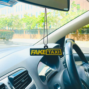 Fake Taxi Car Mirror Hanging