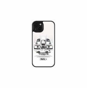 911 Turbo Vintage Glass Case