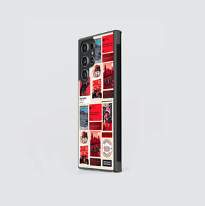 Charles Leclerk Collage Glass Case