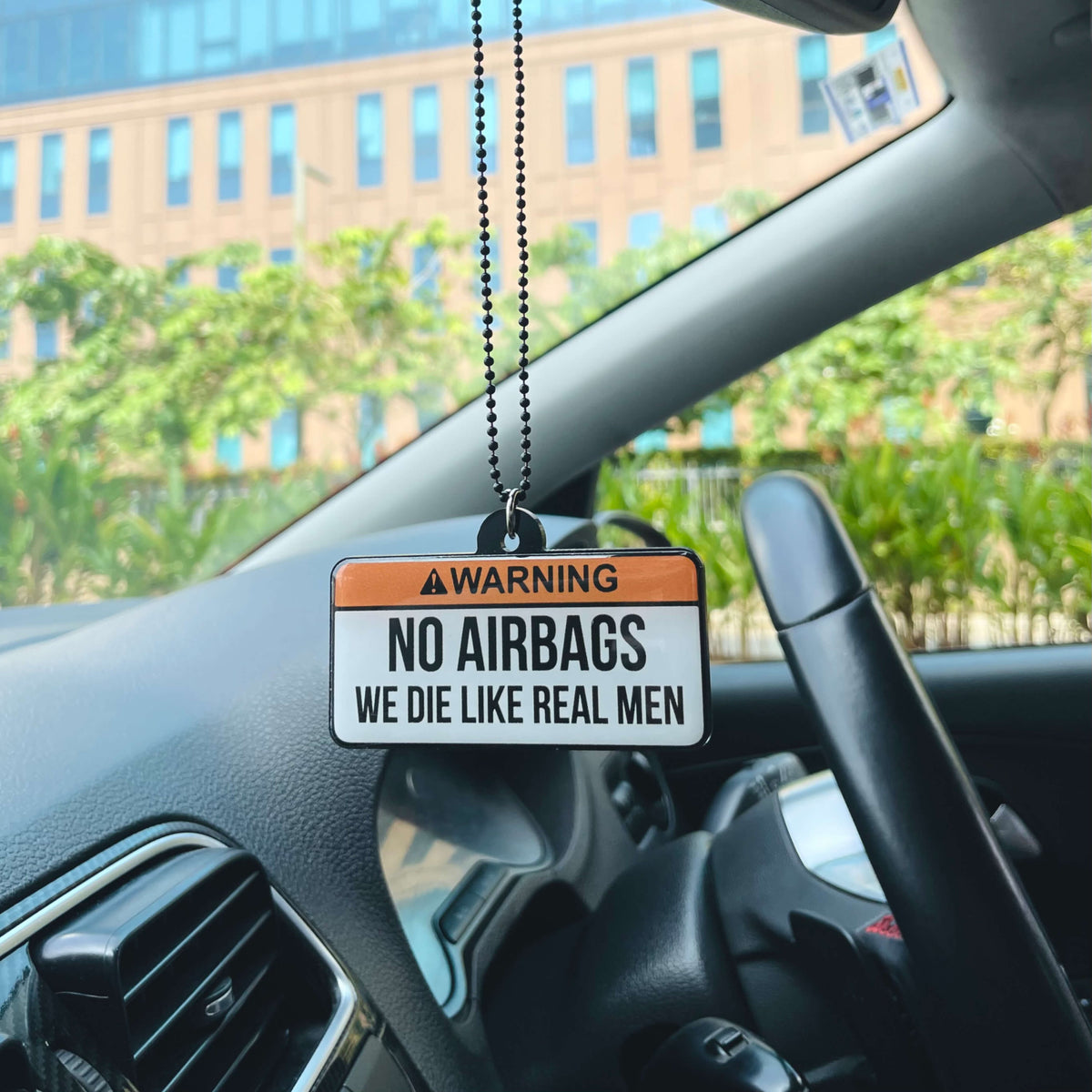 No Airbags Car Mirror Hanging