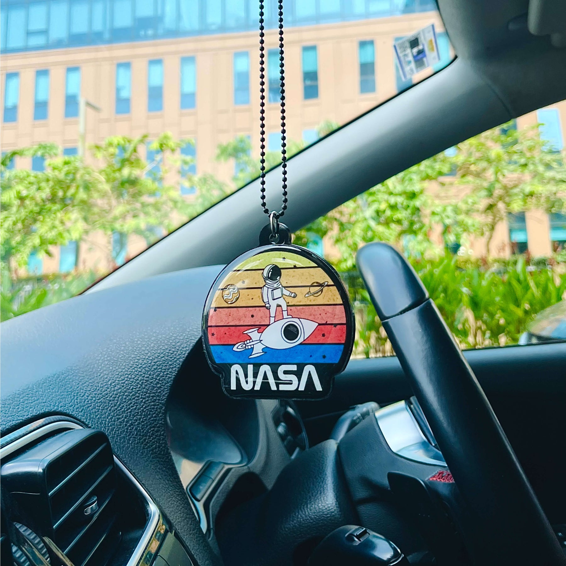 NASA Trip Car Mirror Hanging