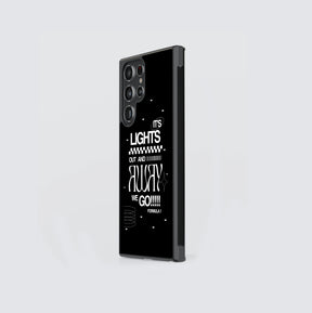 Lights Out And Away F1 Glass Case