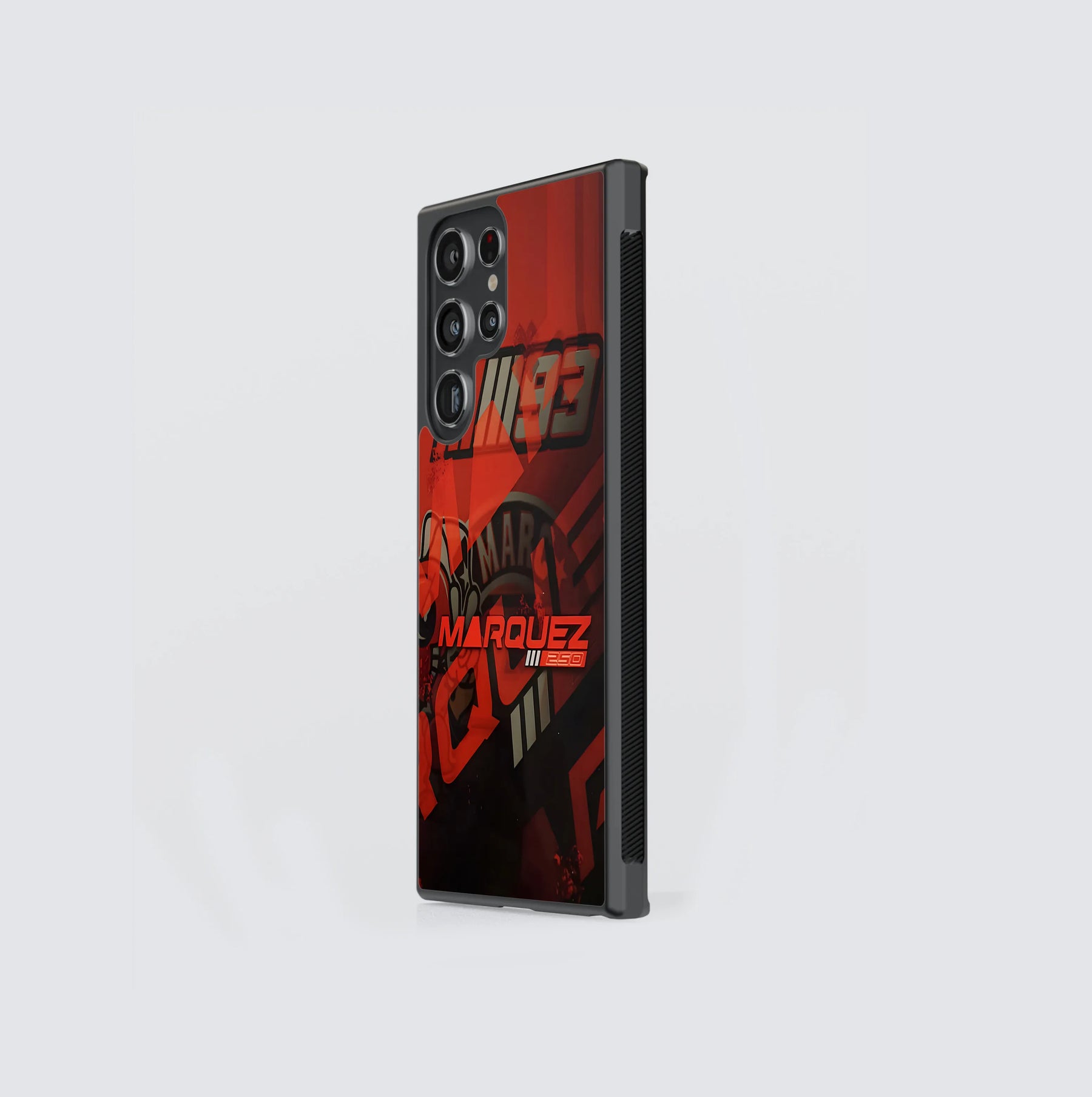 MM93 Logo Art Glass Case