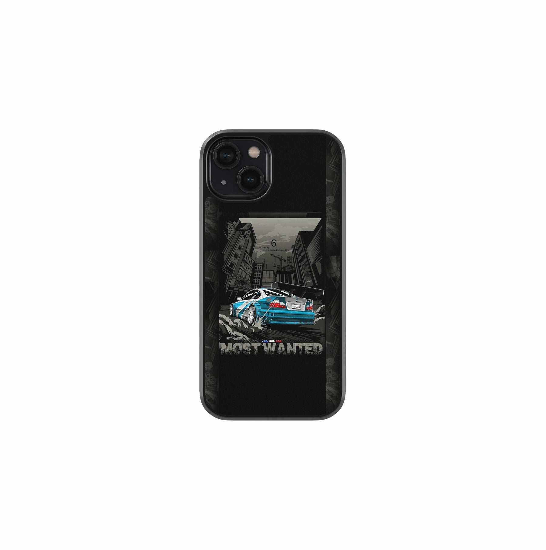 Most Wanted NFS Glass Case