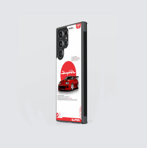 Supra Red Bagged Glass Case