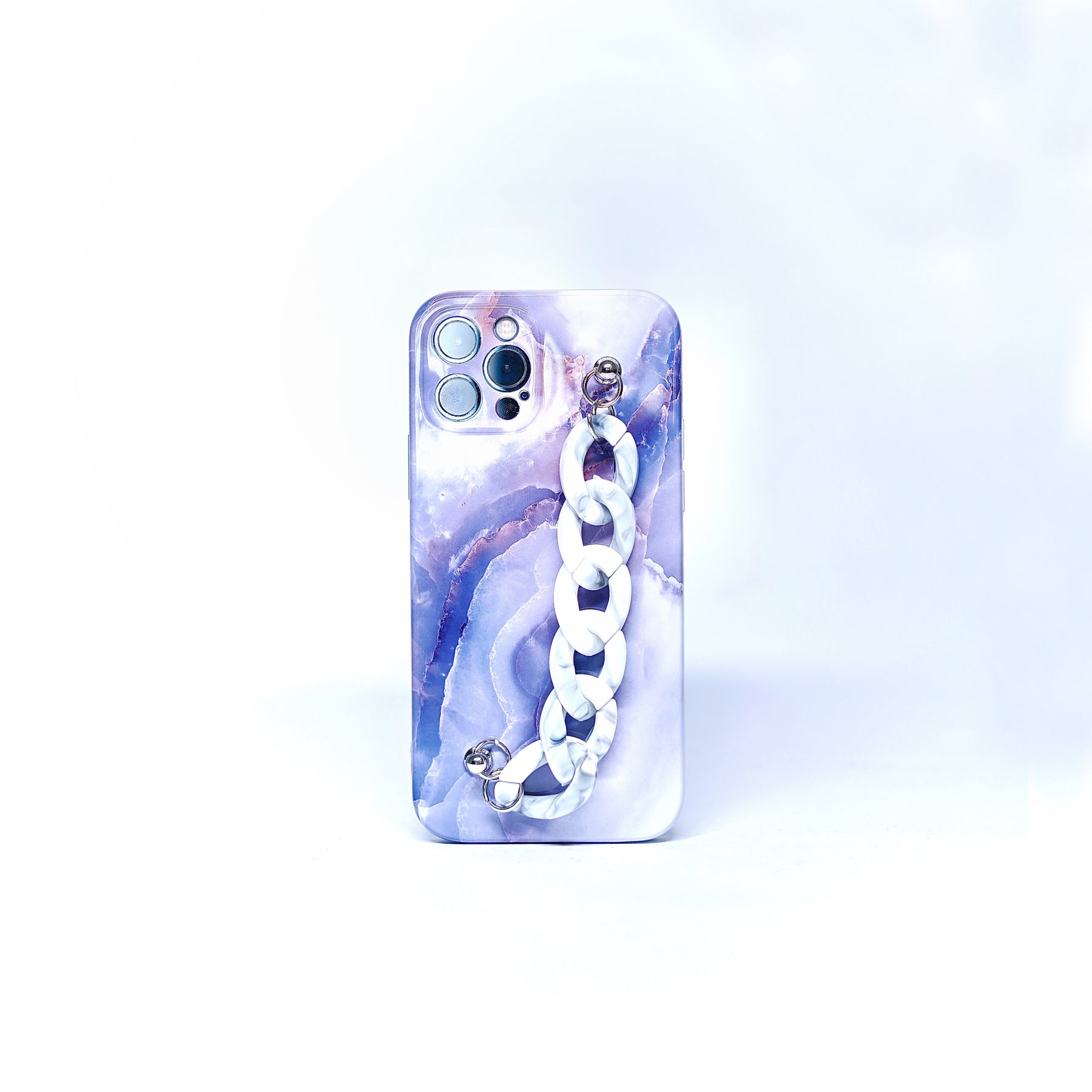 Marble Chain Lavender case for iPhone