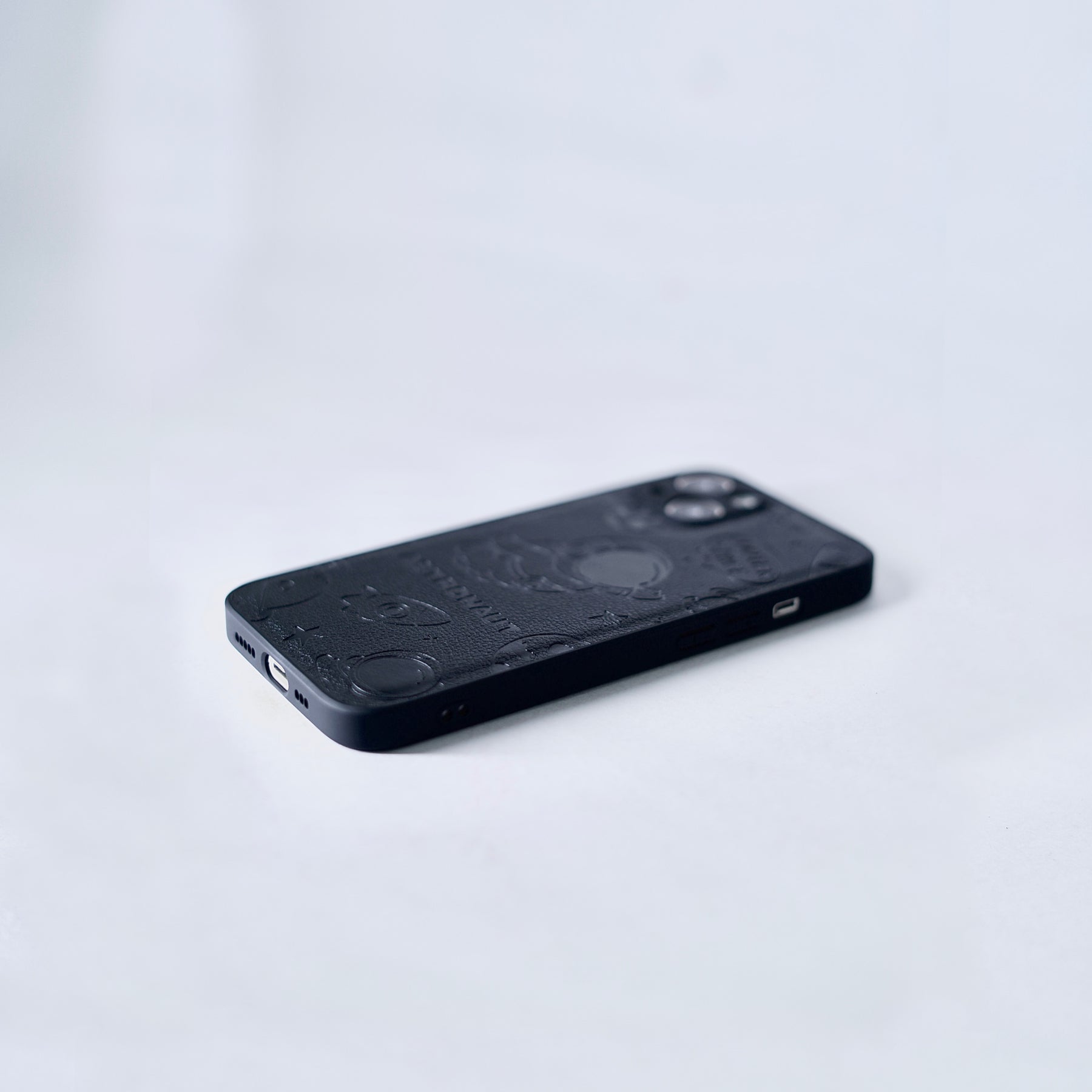 Spaceman Leather Grain case for iPhone