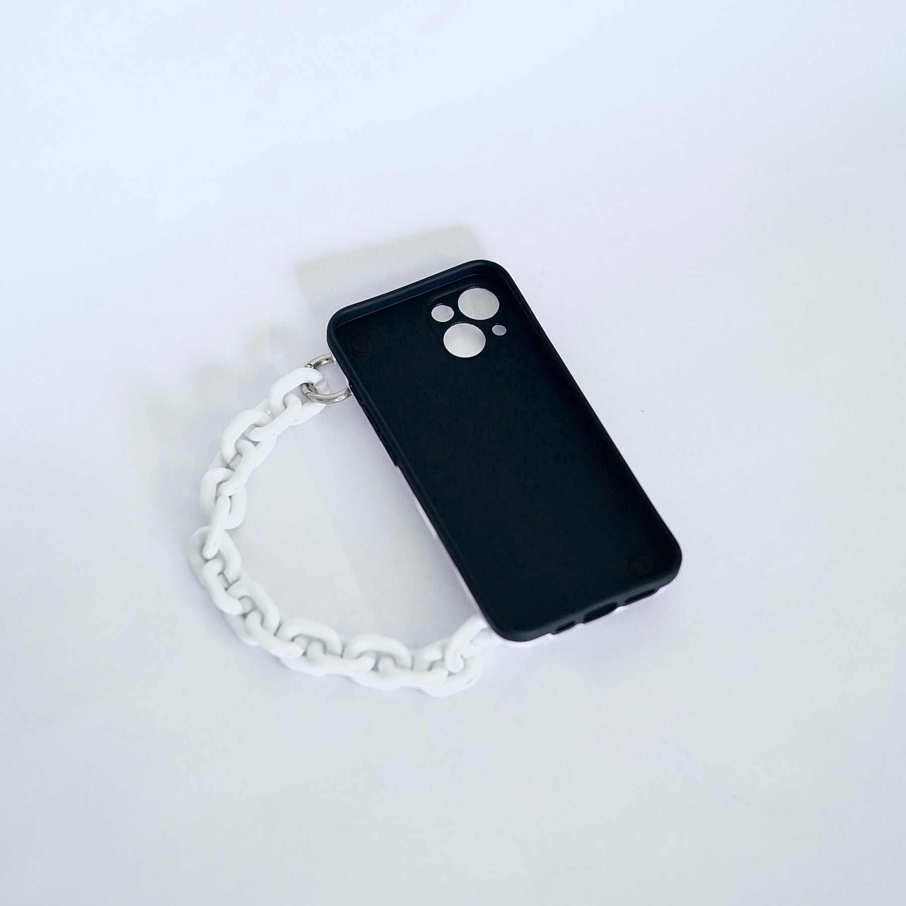 Lavender Leopard Chain holder case for iPhone