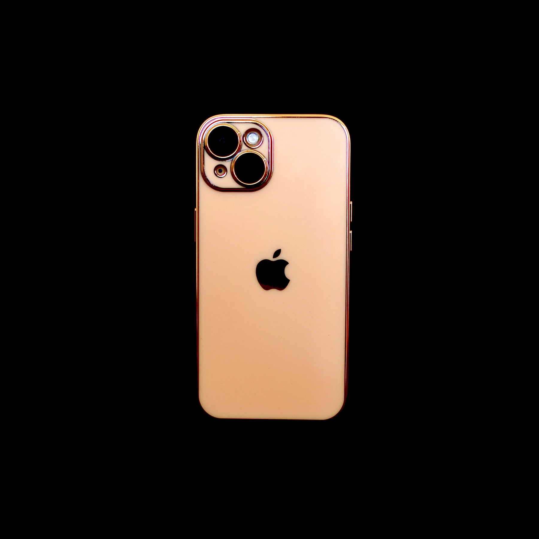 Electroplated chrome case for iPhone