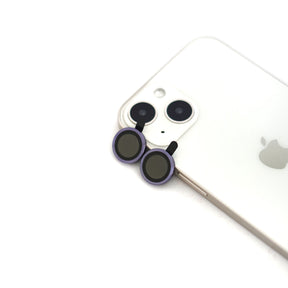 Camera Lens Protector Metal ring for Iphone Violet