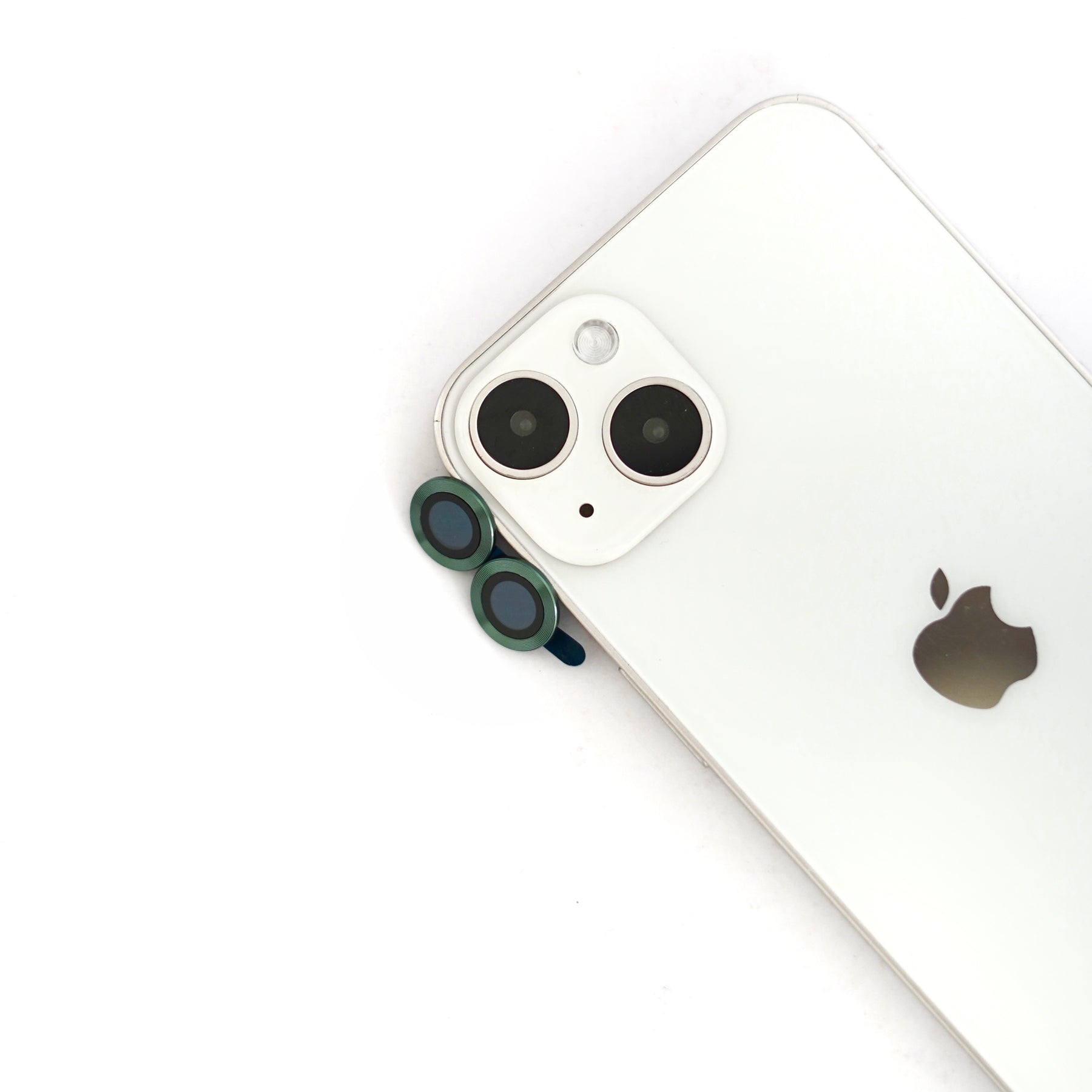 Camera Lens Protector Metal ring for Iphone Green