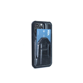 Leather Magnetic Premium Card Holder case for iPhone