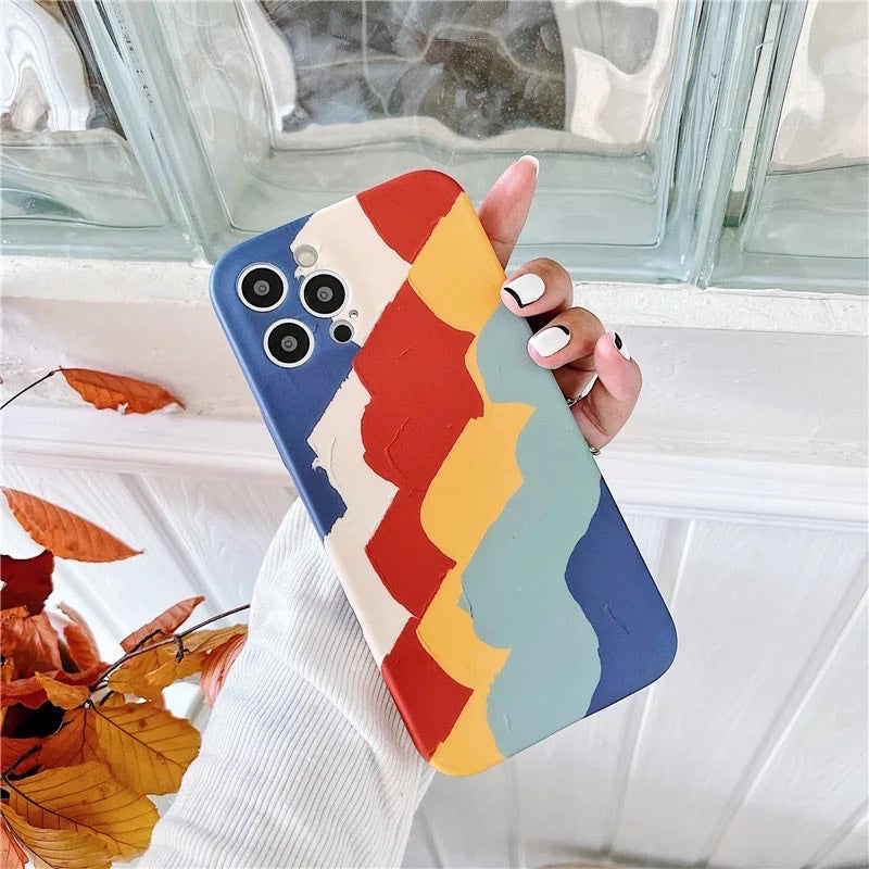 Ladder Oil painting case for iPhone