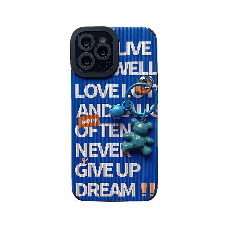 LIVE, LOVE & LAUGH toy case for iPhone