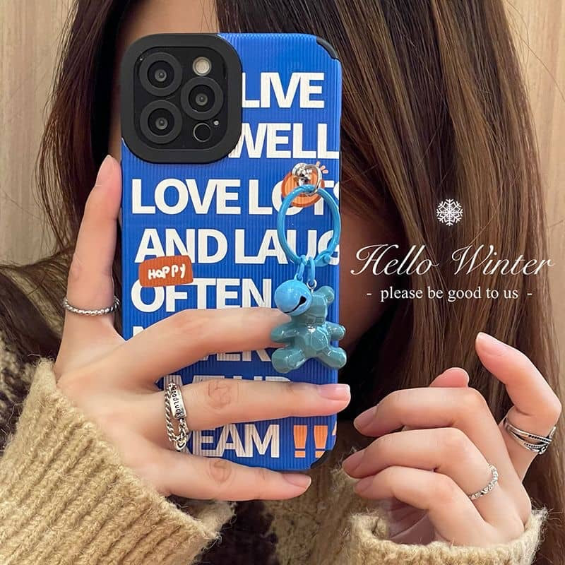 LIVE, LOVE & LAUGH toy case for iPhone