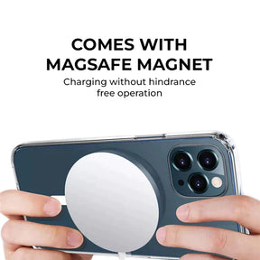 Magsafe Transparent shockproof case for iphone