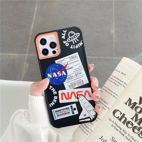 Astronaut NASA European Label Case for iPhone