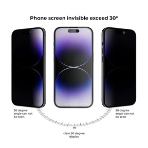 Privacy Matte tempered glass Screen protector for iPhone