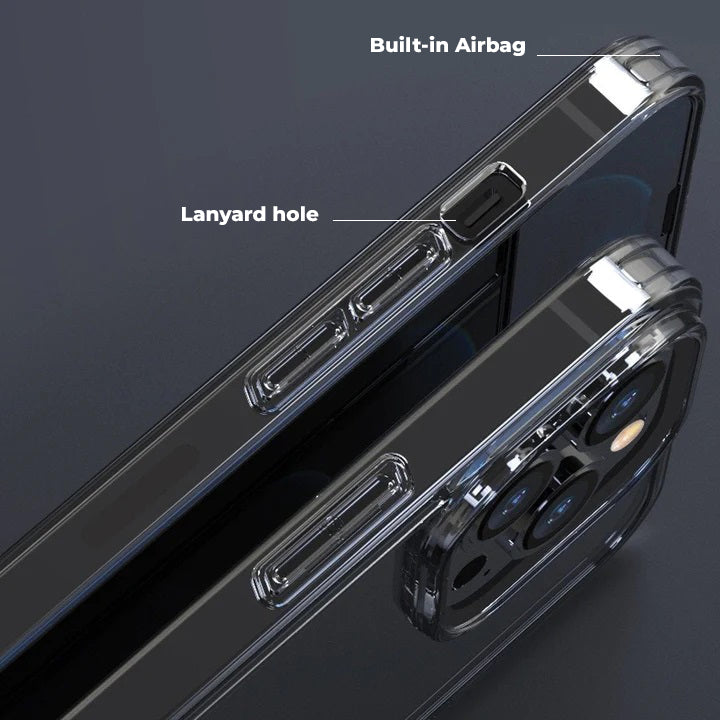 Transparent Crystal Hybrid case for iPhone